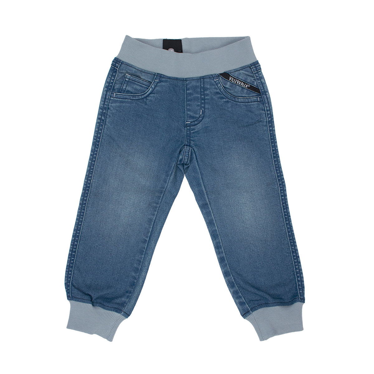 Blugi cu manșete – Indigo Wash