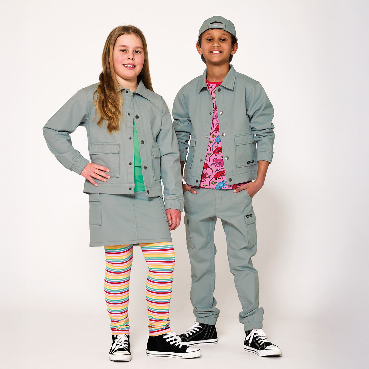 Pantaloni cargo din twill elastic – Fossil