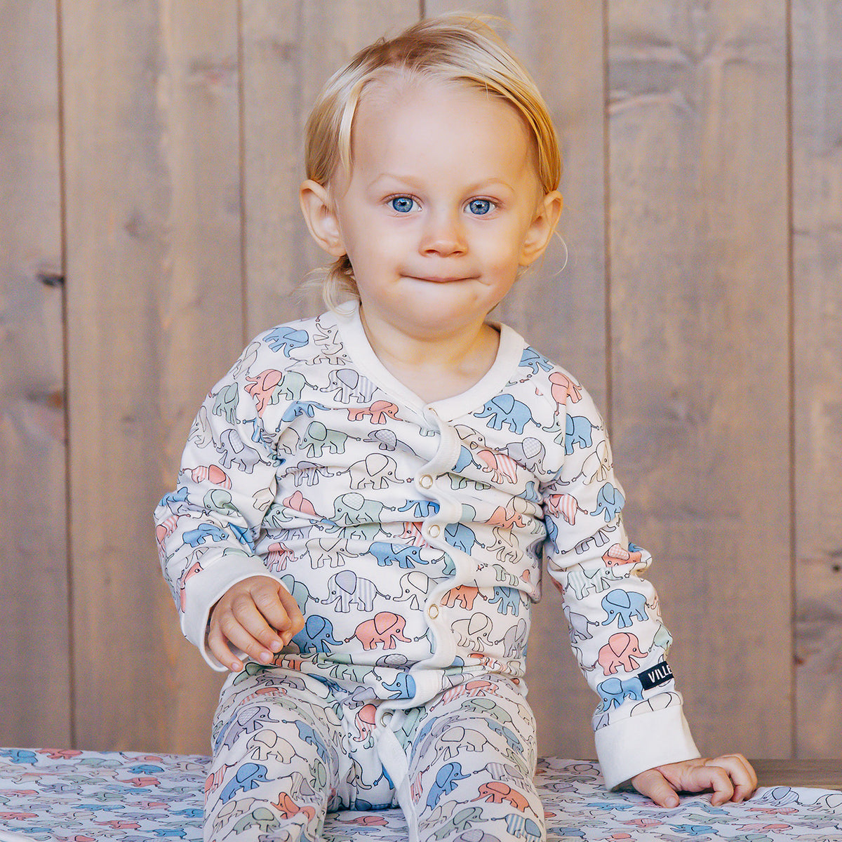 Pijama cu botoșei Baby Elephant – Baby Elephant